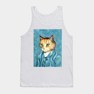 Meowcent van Gogh Tank Top